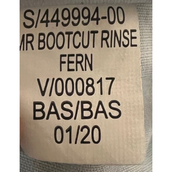 Old Navy Kicker Bootcut Jeans Womens Size 10 Long Dark Wash Denim Pants - Picture 7 of 7